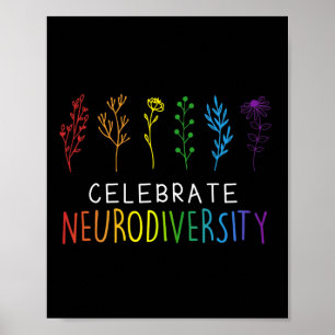 Poster Neurodiversité Sensibilisation sur l'autisme en sa