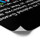 Poster Neurodiversity Sensibilisation sur l'autisme Noun (Coin)