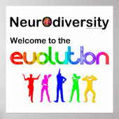 Poster Neurodiversity Welcome (Devant)