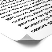 Poster Neurologue (Coin)