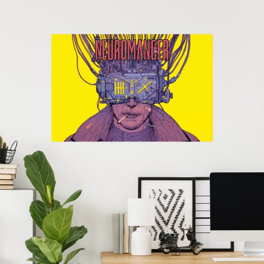 Poster Neuromancer 2020 (Bureau à domicile)