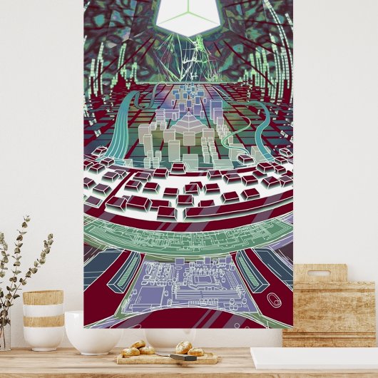 Poster Neuromancer Wintermute (Cuisine)