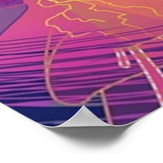 Poster Neuromancien Babylone (Coin)