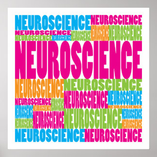 Poster Neuroscience colorée