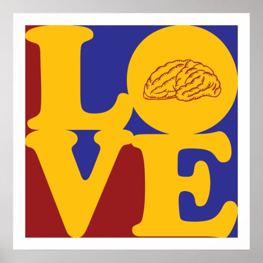 Poster Neuroscience Love (Devant)