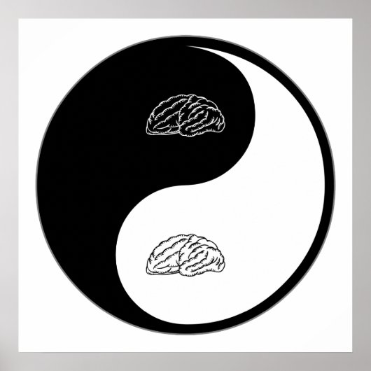 Poster Neuroscience Yin Yang (Devant)