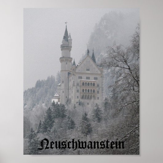 Poster Neuschwanstein (Devant)