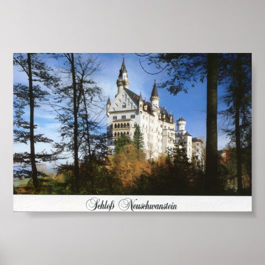Poster Neuschwanstein (Devant)