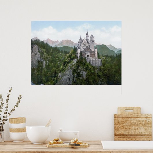 Poster Neuschwanstein (Cuisine)