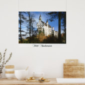 Poster Neuschwanstein (Cuisine)