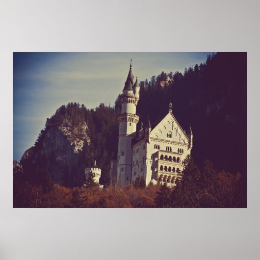 Poster Neuschwanstein Castle (Voorkant)