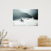 Poster Neuschwanstein en pleine effervescence (Cuisine)
