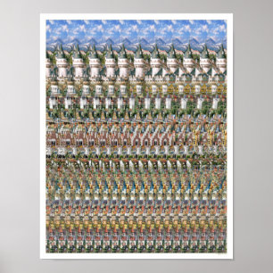 Poster Neuschwantstein Castle (11 x 14 inch)