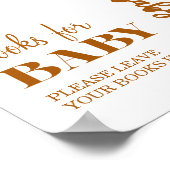 Poster Neutral Gold Teddy Balloon Books for Baby (Coin)