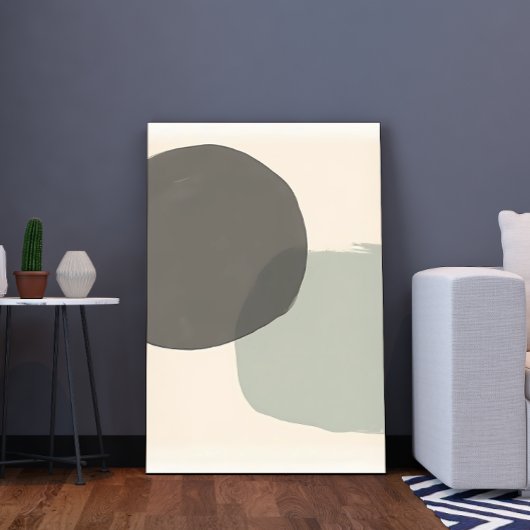 Poster Neutre Japandi Plante