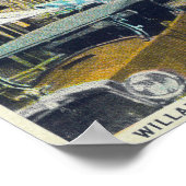 Poster Neuvième rue Vue de la rue Willamette (Coin)