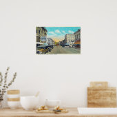 Poster Neuvième rue Vue de la rue Willamette (Cuisine)