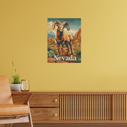Poster Nevada Bighorn Sheep (Salon 2)