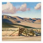 Poster "Nevada Hills" par Maynard Dixon (Devant)