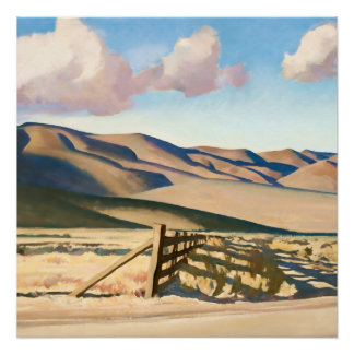 Poster "Nevada Hills" par Maynard Dixon