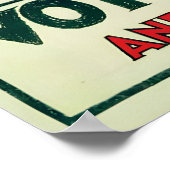 Poster Never again! Vote Labour and no more wars (Coin)