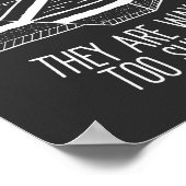 Poster Never Trust Tectonic Plates They Are Way Too Shift (Coin)