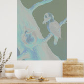 Poster Neville HP Cayley - Rire Kookaburra (Cuisine)