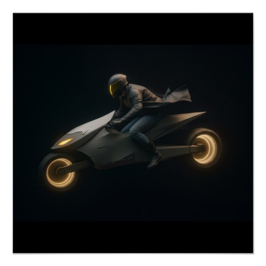 Poster Nevoy Ryder Blaze Motorbike (Devant)