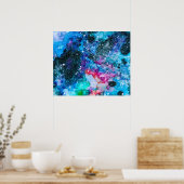 Poster New Age Galaxy Par Megaflora Design (Cuisine)