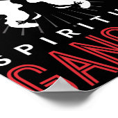 Poster New Age Sritual Srituality Yoga Gangster Enlighten (Coin)