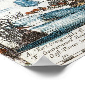 POSTER NEW AMSTERDAM, 1673 (Coin)