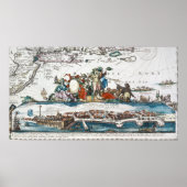 POSTER NEW AMSTERDAM, 1673 (Devant)