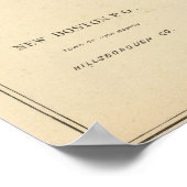 Poster New Boston, Hillsborough Co (Coin)