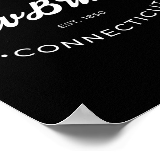 Poster New Britain Ct Hard Hittin (Coin)