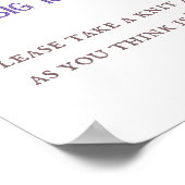 Poster New Chapter Storybook Guider Comment Baby shower J (Coin)