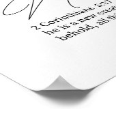 Poster New creature, Scripture verse Christian wall art (Coin)