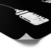 Poster New Dad Fisherman, First Fathers Day Fishing Dad  (Coin)