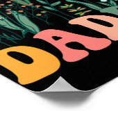 Poster New Daddy Wildflower First Birthday & Baby Sho (Coin)