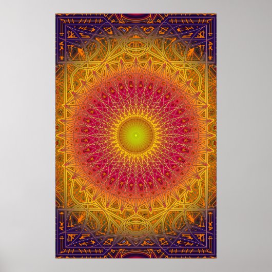 Poster New Dawn Mandala (Devant)