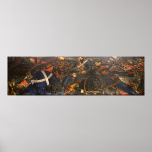 Poster "New Deal" WPA Art Déco