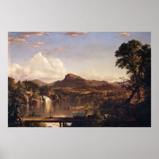 Poster New England Scenery Frederic Edwin Church (Devant)