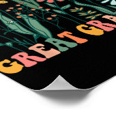 Poster New Great Grandma Wildflower First Birthday &amp;  (Coin)