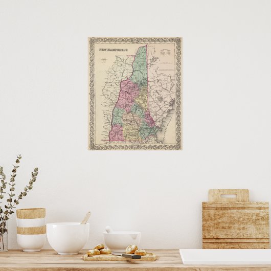 Poster New Hampshire (Cuisine)