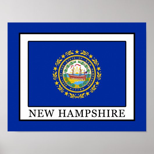 Poster New Hampshire (Devant)