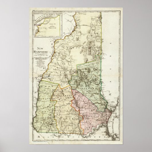 Poster New Hampshire 6 (Devant)