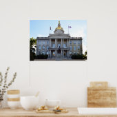 Poster New Hampshire State House, Concord (Cuisine)