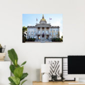 Poster New Hampshire State House, Concord (Bureau à domicile)