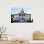 Poster New Hampshire State House, Concord (Cuisine)