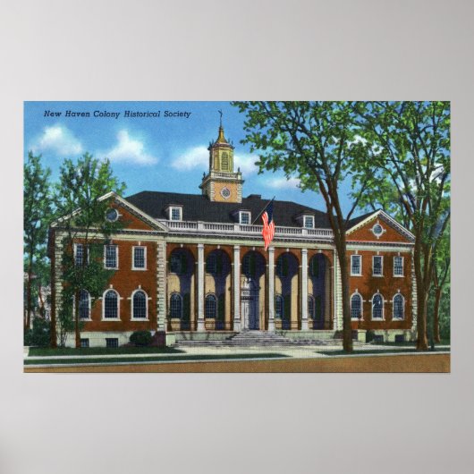 Poster New Haven Colony Historical Society (Devant)