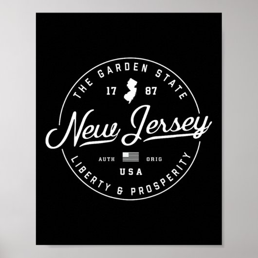 Poster New Jersey (Devant)